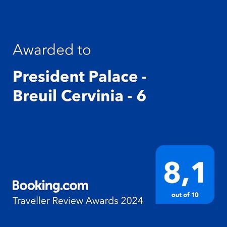 President Palace - Breuil Cervinia -Appartamento 6 - Cir 0634 Eksteriør billede
